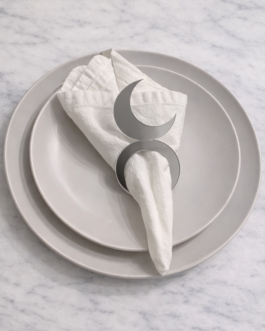 Crescent of Light Napkin Holder - هلال النور